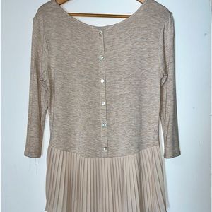 Pebble and stone blouse